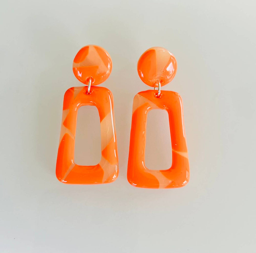 Citrus Pop Statement Earrings