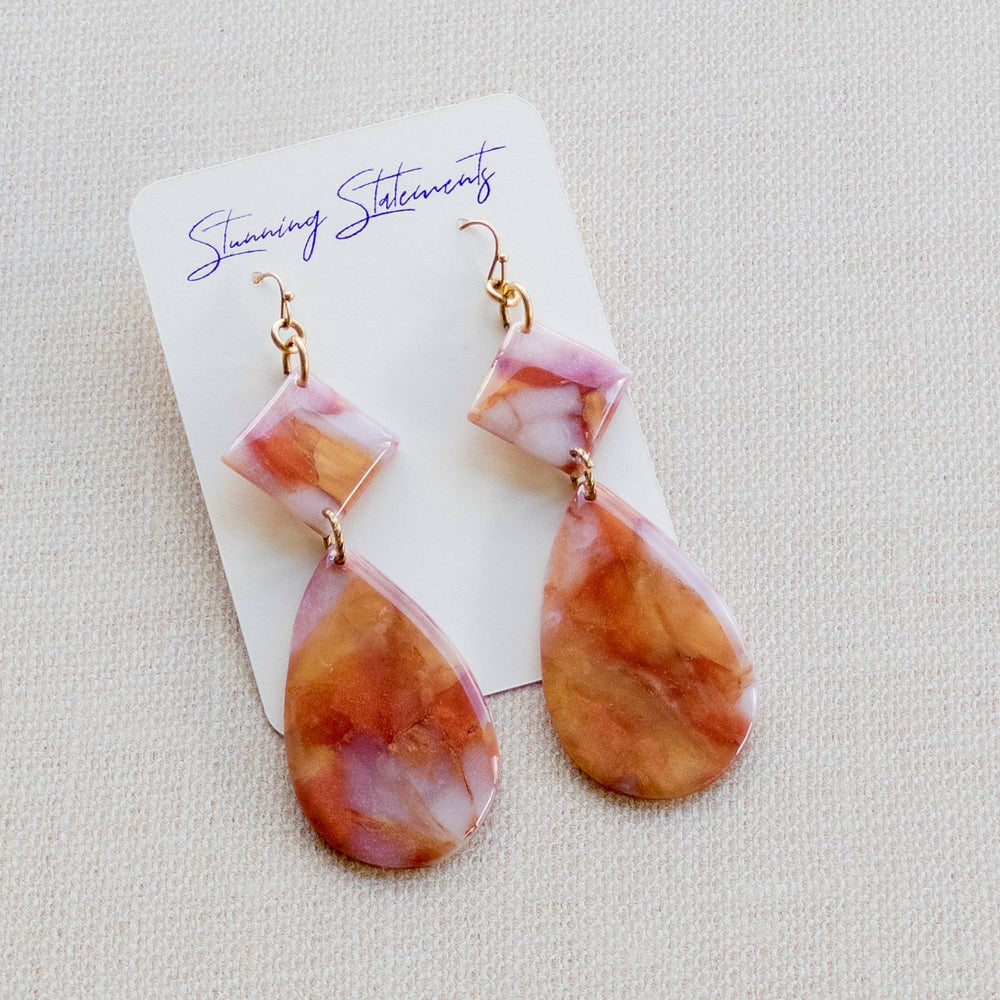 Camilla Clay Dangle Earrings