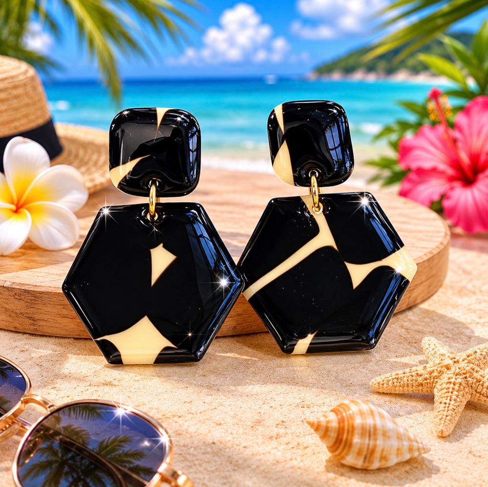 Onyx Dangle Earrings